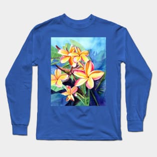 Plumeria Fever Long Sleeve T-Shirt